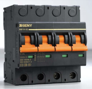 Seccionador basculante CC tetrapolar BB1H-63