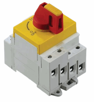 Desconectador rotativo CC tetrapolar BYT.2-32