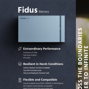 Módulo de Batería de Litio FIDUS-FB-L-5.12